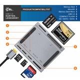 thumbnail of CSL Kartenlesegerät inkl. USB Kabel 5 in 1 Kartenleser mit USB 3.0