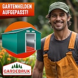 thumbnail of GARDEBRUK® XXXL Gerätehaus mit Fundament Schiebetür Kantenschutz