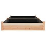 thumbnail of vidaXL Hochbeet mit Einsatz 240x120x25 cm Massivholz Tanne