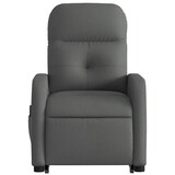 thumbnail of vidaXL Elektrischer Massagesessel mit Aufstehhilfe Dunkelgrau Stoff