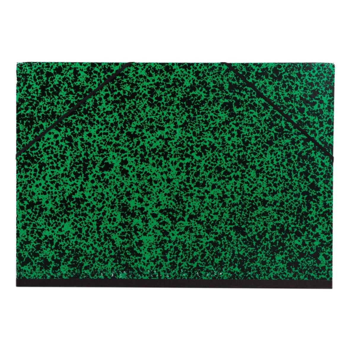 Clairefontaine 10x Zeichenmappe Annonay, Gummizugverschluss, 37x52cm für B3+ - Grün 93243C