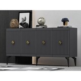 thumbnail of Aparador Midas Antracita Oro 150x40x79 cm