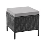 thumbnail of SVITA MADISON polyrattan dining set tuinmeubelset rotan lounge hoekbank zwart