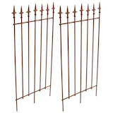 thumbnail of Conjunto de 2 trelicas Elisa 100 x 50 cm marrom antigo