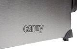 thumbnail of Camry CR 4909 Freidora Eléctrica Compacta, 3 L, Cubeta Desmontable Lavable, Antiadherente, Regulador Temperatura, 2000W, Argento