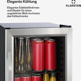 thumbnail of Harlem Getränkekühlschrank 23 Liter 1 Metallrost Glastür Silber