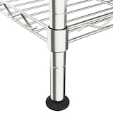 thumbnail of Helloshop26 - 5-stöckiges Aufbewahrungsregal 90 x 35 x 180 cm Chrom 250 kg Silber 02_0045695