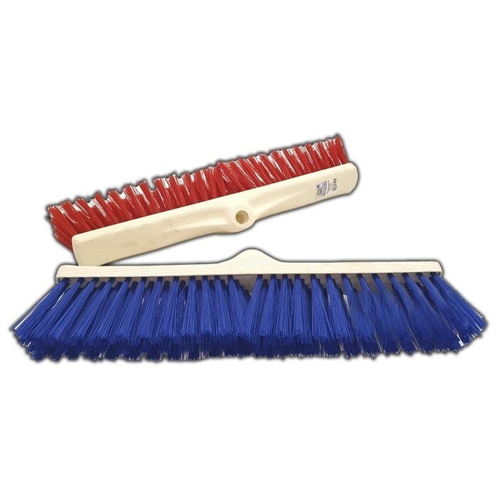 Cepillo industrial para barrer de 50 cms, para interiores y exteriores, cerdas suaves. Modelo: CBL911