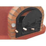 thumbnail of MF - Forno a Legna da Esterno in Muratura Modello VESUVIUS (Bianco - 100 x 100 x 157 cm) – Isolato con Sughero e 3 Coperte in Ceramica