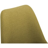 thumbnail of Esszimmerstuhl Maverick Stoff grün/weiß