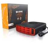 thumbnail of Brandson Heizlüfter 1400W, Innenraumheizung, mobile Auto Heizung, PKW, Überhitzungsschutz, Entfroster Standheizung, Schwarz/Rot
