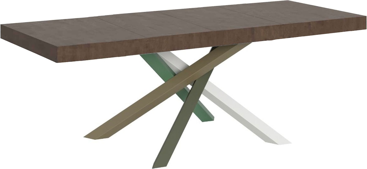Ausziehbarer Tisch 90x180/284 cm Volantis Premium Walnussgestell 4/A