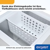 thumbnail of Exquisit Gefriertruhe, Kombigerät, Tiefkühltruhe, 98 Liter, 4-Sterne-Gefrieren, Gefriertruhe klein, Toplader, GT101-E-040E weiss