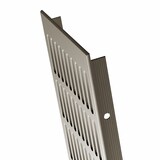 thumbnail of Lüftungsgitter Alu Heizungsabdeckung b 130mm x L 300mm Edelstahl eloxiert