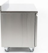 thumbnail of Romux® Kühltisch mit Bäcker 2 Türen 151x80 cm mit Luftkühlung | Theken Kühlschrank mit Kapazität 282 L und Leistung 220 W