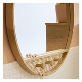 thumbnail of Miroir rond chêne NESTO 60x60cm