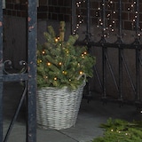 thumbnail of LED Lichterkette 10m koppelbar bis 700 LED mit Trafo Weihnachtslichterkette