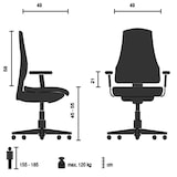 thumbnail of Chefsessel / Bürostuhl ATMOS DESIGNER Kunstleder camel hjh OFFICE