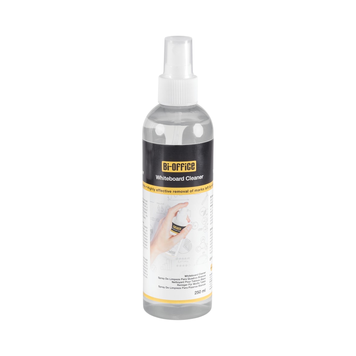 Bi-Office Spray de Limpeza para Quadros Brancos, 250 ml
