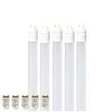 thumbnail of 5 T8 LED Glas Röhre Tube Leuchtstoffröhre inkl. LED Starter 120cm Kaltweiß