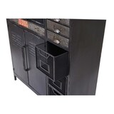thumbnail of Apothekerkommode HWC-F32, Schubladenschrank Sideboard, Industriedesign 115x89x35cm