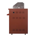 thumbnail of Mobile barbecue a gas a 4 fuochi e girarrosto Oviala per cucina da esterno, acciaio, 96 x 122 x 66 cm, finitura mattone