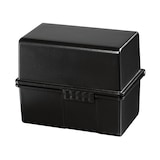 thumbnail of Karteikartenbox A8 quer inkl. 100 Karten und Register schwarz Packung mit 6 Stück