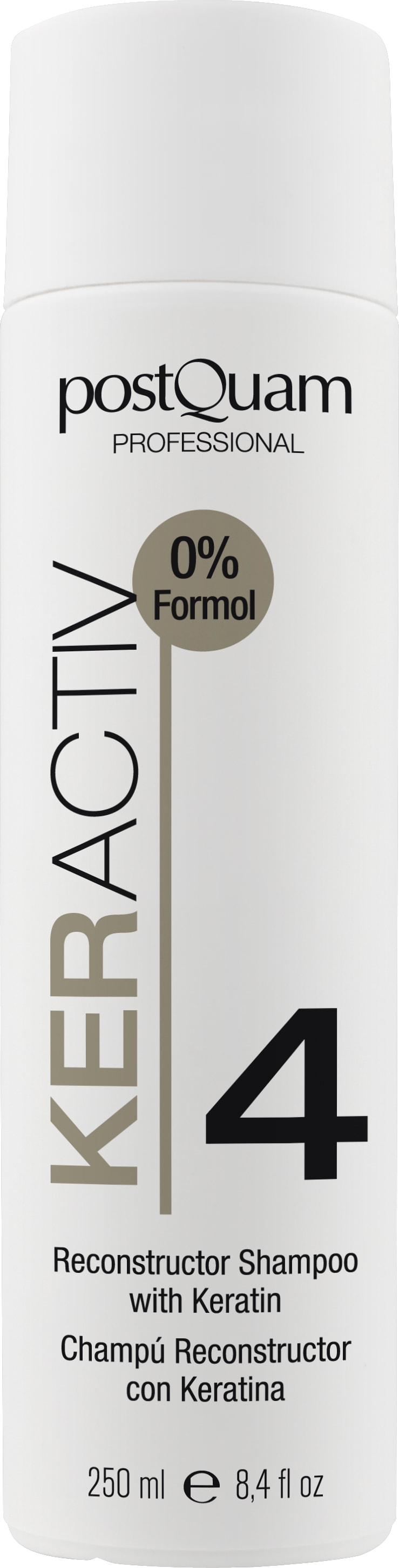 Ein Shampoo zur Rekonstruktion mit Keratin.