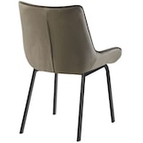 thumbnail of Chaise de salle à manger Saranda Anthracite/Velours