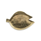 thumbnail of Bazar Bizar Dienblad van messing 18x12x1 cm goud