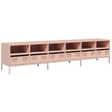 thumbnail of vidaXL TV-Schrank Rosa 202x39x43,5 cm Kaltgewalzter Stahl