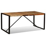thumbnail of vidaXL Eetkamertafel massief oud hout 180 cm