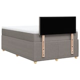 thumbnail of vidaXL Boxspringbett mit Matratze Taupe 120x190 cm Stoff