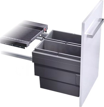 Hailo Abfallsammler 3608471 CS Slide Cargo Synchro 36 Liter