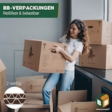 thumbnail of 25 x Umzugskarton Smart 40 kg Traglast stabile Umzugskiste Umzug Umzugsmaterial 2-wellige Movebox BB-Verpackungen