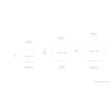 thumbnail of Esfera Iluminada BULY 30, luz RGB, Batería recargable, Flotante de Newgarden