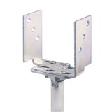 thumbnail of Alberts U-Pfostenträger Pfostenanker Betonanker höhenverstellbar 150 - 190 mm