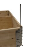 thumbnail of Hochbeet stapelbar, 120 x 80 x 19,5 cm, natur