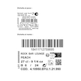 thumbnail of BORMIOLI ROCCO ROCK BAR Vaso Bajo naranja Vidrio 27Cl