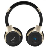 thumbnail of Casque Audio Sans Fil Bluetooth Avec Subwoofer Et Microphone Intégré Or Gold YONIS