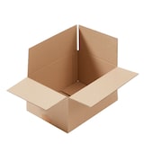 thumbnail of 50 x Faltkartons (250 x 175 x 100 mm) stabil 1-wellig Versandkarton Päckchen DHL Hermes Schachtel Box Paket braun BB-Verpackungen
