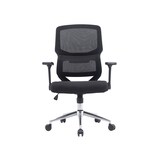 thumbnail of Cadeira De Escritorio Q-Connect Lucca Malha Base Metal Alt Max 1090 Mm Larg 700 Mm Prof 650 Mm Rodas Premium Cor Preto