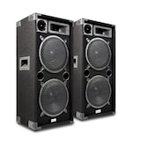 thumbnail of Paire d'enceintes passives IBIZA SOUND STAR 210 - DISCO BOX, Puissance 2x500W Bass-Reflex 2 Boomers 25cm - 3 voies