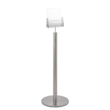 thumbnail of Edelstahl-Prospektständersystem »Q« mit Prospekthalter für DIN A4