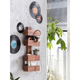 thumbnail of Möbilia Wandregal aus Akazie | 4 Ablagefächer | B 30 x T 9 x H 72 cm | natur | 23020007 | Serie REGAL