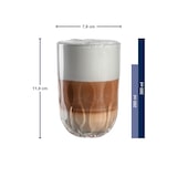 thumbnail of Leonardo GOCCE Latte Macchiato-Set mit Untersetzer 6-teilig