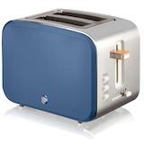 thumbnail of SWAN ST14610 Nordic Tostadora Pan Ranura Ancha 2 Rebanadas, 3 Funciones, 6 Niveles, Diseño Moderno, Azul, 900W