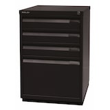 thumbnail of BISLEY Schubladenschrank Serie F abschließbar in schwarz Bürocontainer Schreibtischcontainer Akten Standcontainer