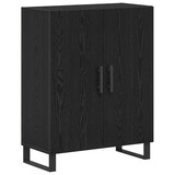 thumbnail of vidaXL Sideboard Schwarz Eiche 69,5x34x90 cm Holzwerkstoff