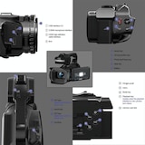 thumbnail of Caméscope Numérique 6K Zoom 18X Écran Tactile 4' Ultra HD WiFi YONIS